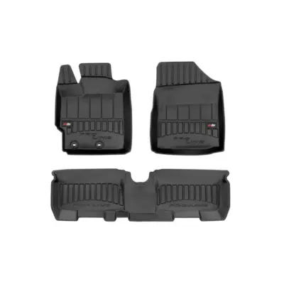 Tappetini Gomma Specifici 3 Pezzi Nero per Toyota Yaris 2005-2011