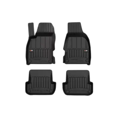 Tappetini Gomma Specifici 3D Proline 4 Pezzi Neri per Audi A4 B7 2005-2008