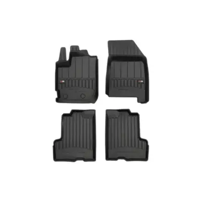 Tappetini Gomma Specifici 3D Proline 4 Pezzi Neri per Dacia Duster 2017-2021