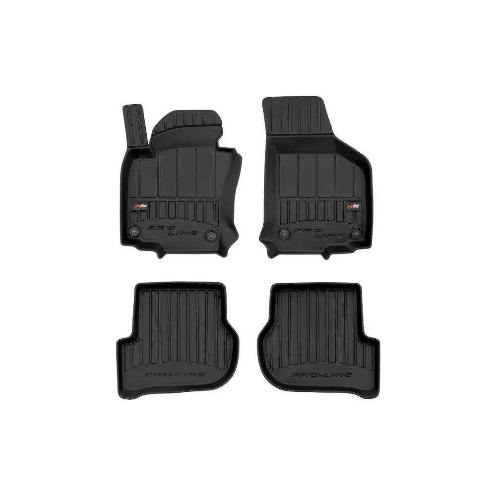 Tappetini Gomma Specifici 3D Proline Neri 4 Pezzi per Volkswagen Golf 2003-2008