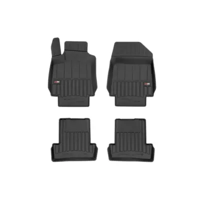 Tappetini Gomma Specifici 3D Proline Nero 4 Pezzi per Renault Clio Iii 2005-2013