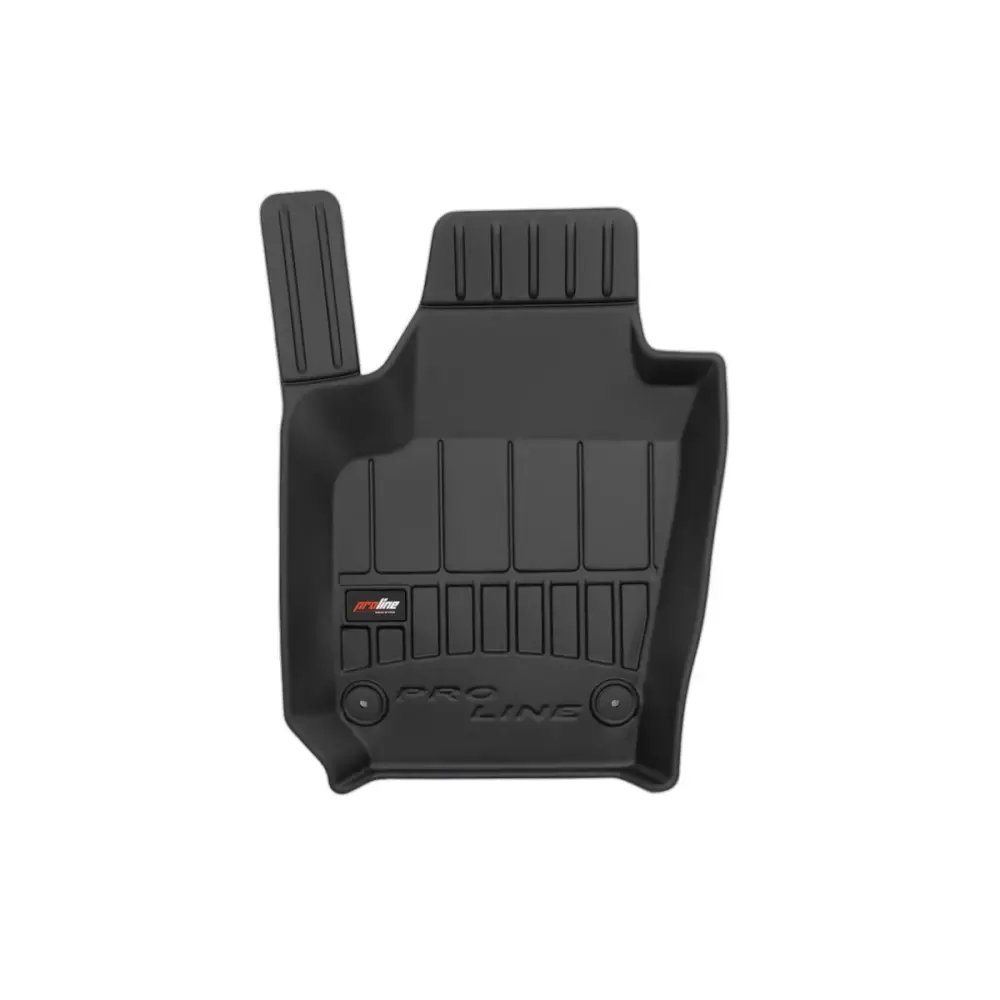 Tappetini Gomma Specifici 3D Proline Nero 4 Pezzi per Volkswagen Polo 2008-2017