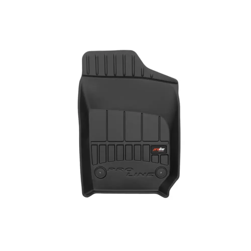 Tappetini Gomma Specifici 3D Proline Nero 4 Pezzi per Volkswagen Polo 2008-2017