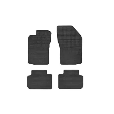 Tappetini Gomma Specifici 4 Pezzi Neri per Alfa Romeo 147 2000-2010