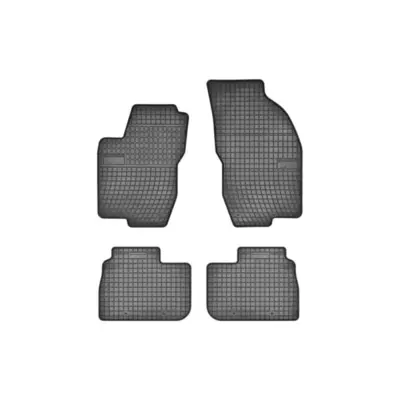 Tappetini Gomma Specifici 4 Pezzi Neri per Alfa Romeo 156 1997-2006