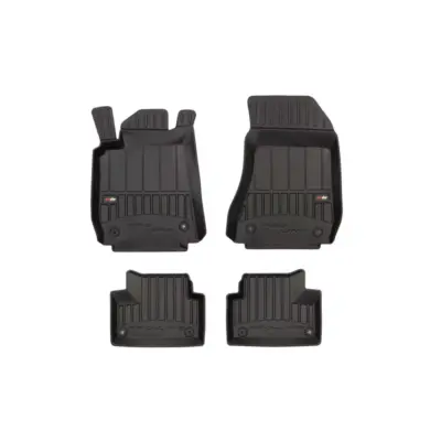 Tappetini Gomma Specifici 4 Pezzi Neri per Alfa Romeo 159 2005-2011