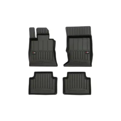 Tappetini Gomma Specifici 4 Pezzi Neri per Alfa Romeo Giulia 4X4 dal 2016