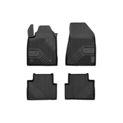 Tappetini Gomma Specifici 4 Pezzi Neri per Alfa Romeo Giulietta 2010-2020