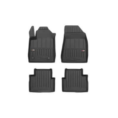 Tappetini Gomma Specifici 4 Pezzi Neri per Alfa Romeo Giulietta 2010-2020