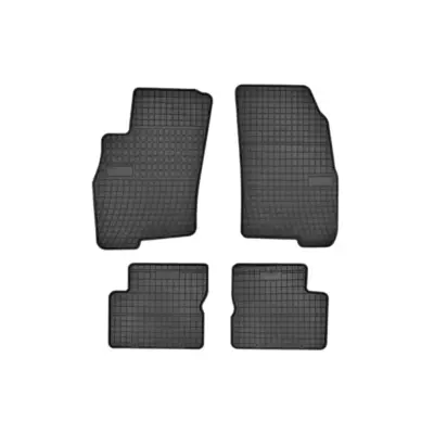 Tappetini Gomma Specifici 4 Pezzi Neri per Alfa Romeo Mito 2008-2018
