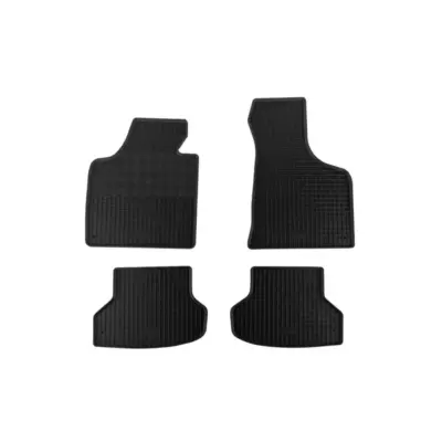 Tappetini Gomma Specifici 4 Pezzi Neri per Audi A3 Sportback 2004-2012
