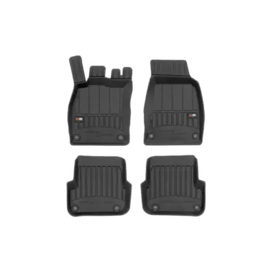 Tappetini Gomma Specifici 4 Pezzi Neri per Audi A6 C6 2006-2011
