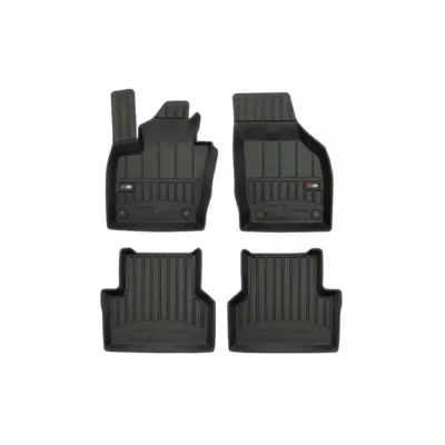 Tappetini Gomma Specifici 4 Pezzi Neri per Audi Q3 2011-2018