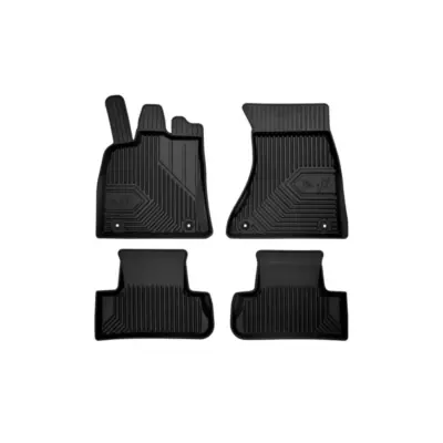 Tappetini Gomma Specifici 4 Pezzi Neri per Audi Q5 2008-2017 SQ5 2014-2017