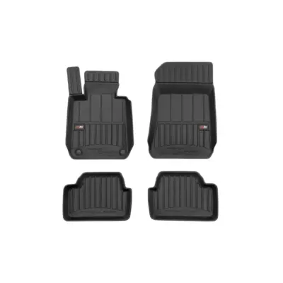 Tappetini Gomma Specifici 4 Pezzi Neri per BMW Serie 1 E81 2004-2011