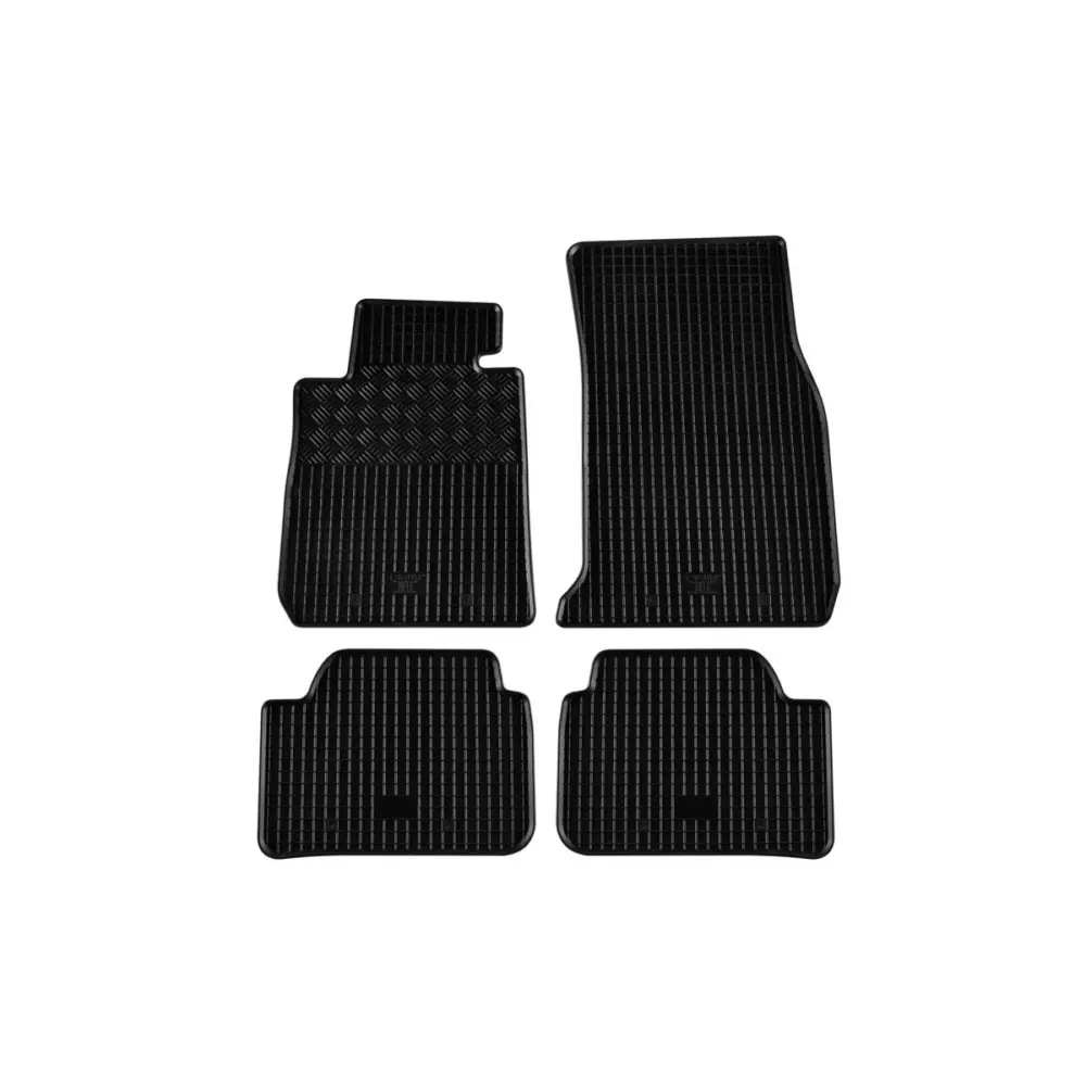 Tappetini Gomma Specifici 4 Pezzi Neri per BMW Serie 1 F20 2011-2019