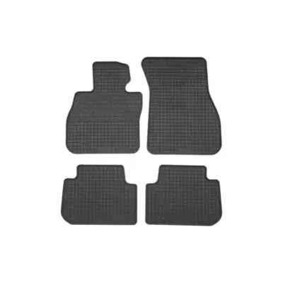 Tappetini Gomma Specifici 4 Pezzi Neri per BMW Serie 1 F40 dal 2019
