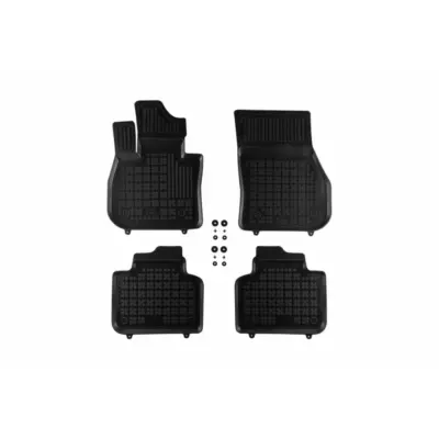 Tappetini Gomma Specifici 4 Pezzi Neri per BMW Serie 2 G42 dal 2021