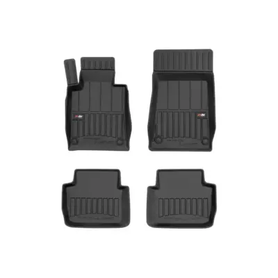 Tappetini Gomma Specifici 4 Pezzi Neri per BMW Serie 3 E46 1998-2007