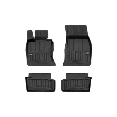 Tappetini Gomma Specifici 4 Pezzi Neri per BMW Serie 4 F33 2013-2020