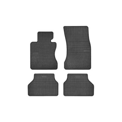 Tappetini Gomma Specifici 4 Pezzi Neri per BMW Serie 5 E60 2003-2010