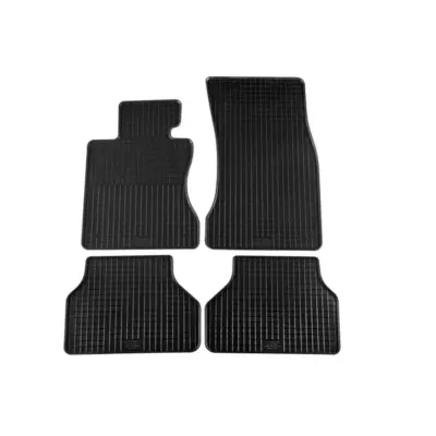 Tappetini Gomma Specifici 4 Pezzi Neri per BMW Serie 5 E60 2003-2010