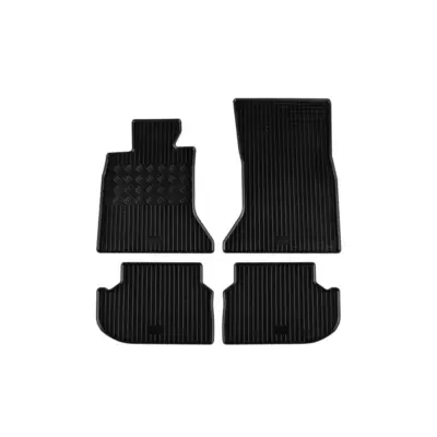 Tappetini Gomma Specifici 4 Pezzi Neri per BMW Serie 5 F10 2014-2017