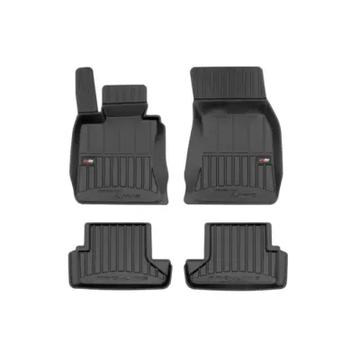 Tappetini Gomma Specifici 4 Pezzi Neri per BMW Serie 6 E64 2003-2010