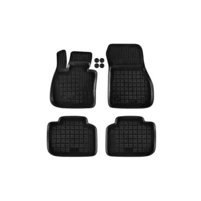 Tappetini Gomma Specifici 4 Pezzi Neri per BMW X2 U10 dal 2023