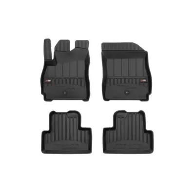 Tappetini Gomma Specifici 4 Pezzi Neri per Chevrolet Orlando 2010-2018