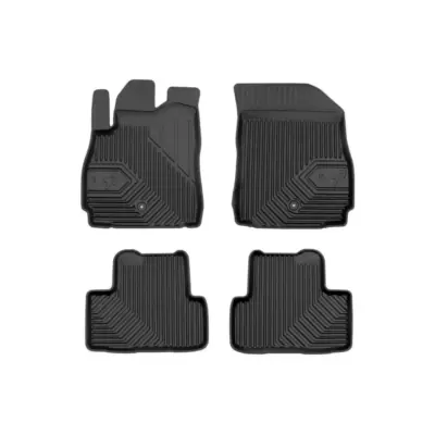 Tappetini Gomma Specifici 4 Pezzi Neri per Chevrolet Orlando 2010-2018