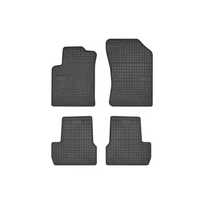 Tappetini Gomma Specifici 4 Pezzi Neri per Citroën C3 2009-2016