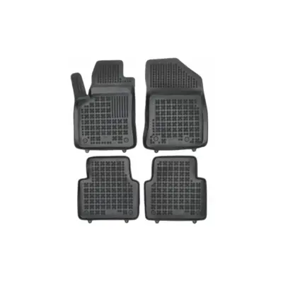Tappetini Gomma Specifici 4 Pezzi Neri per Citroën C3 Aircross 2017-2024