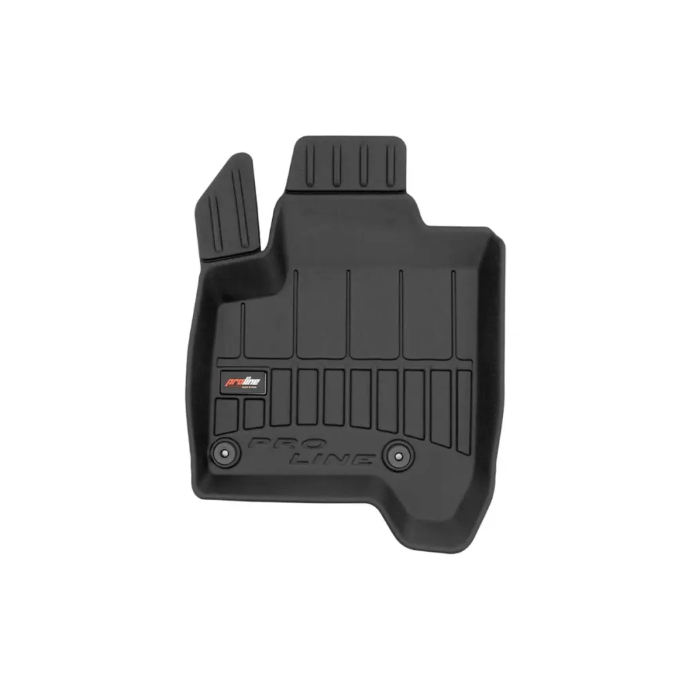 Tappetini Gomma Specifici 4 Pezzi Neri per Citroën C3 Picasso I 2008-2017