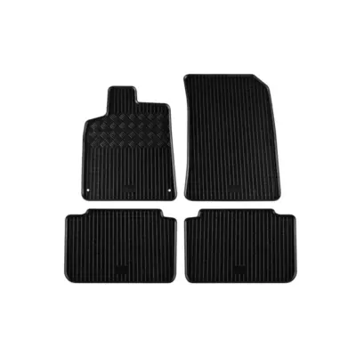 Tappetini Gomma Specifici 4 Pezzi Neri per Citroën C5 2001-2004
