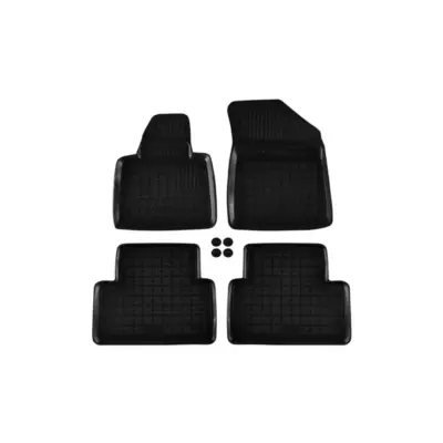 Tappetini Gomma Specifici 4 Pezzi Neri per Citroën C5 2008-2017