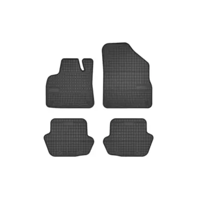 Tappetini Gomma Specifici 4 Pezzi Neri per Citroën DS5 2011-2015