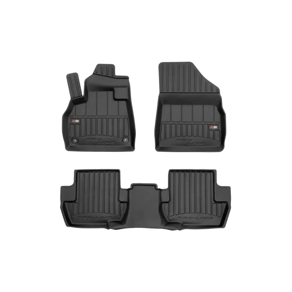 Tappetini Gomma Specifici 4 Pezzi Neri per Citroën DS5 2011-2015