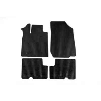 Tappetini Gomma Specifici 4 Pezzi Neri per Dacia Duster 4X2 2010-2017