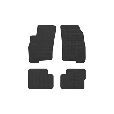 Tappetini Gomma Specifici 4 Pezzi Neri per Fiat Grande Punto 2005-2012