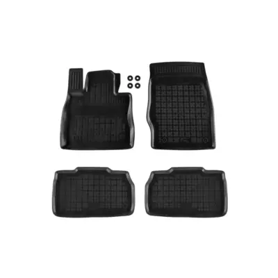 Tappetini Gomma Specifici 4 Pezzi Neri per Ford Explorer Phev 4X4 dal 2020