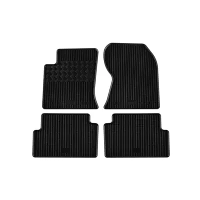 Tappetini Gomma Specifici 4 Pezzi Neri per Ford Focus 1998-2004