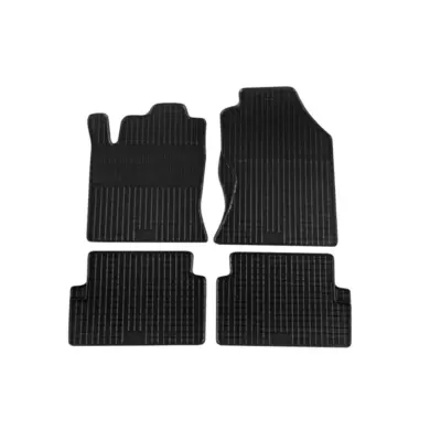 Tappetini Gomma Specifici 4 Pezzi Neri per Ford Focus 1998-2004