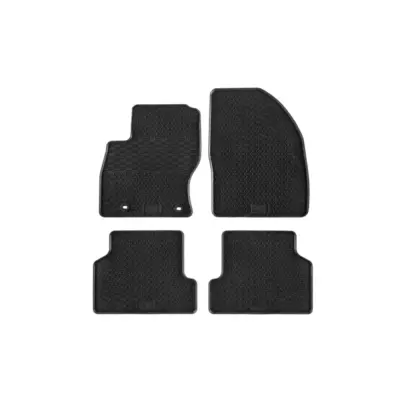 Tappetini Gomma Specifici 4 Pezzi Neri per Ford Focus 2004-2011