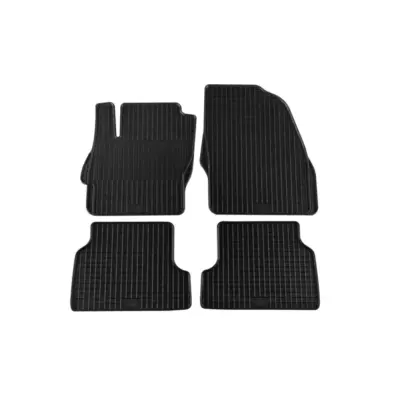 Tappetini Gomma Specifici 4 Pezzi Neri per Ford Focus 2004-2011