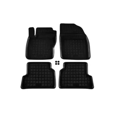 Tappetini Gomma Specifici 4 Pezzi Neri per Ford Focus 2005-2011