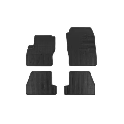 Tappetini Gomma Specifici 4 Pezzi Neri per Ford Focus 2011-2018