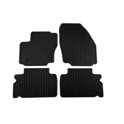 Tappetini Gomma Specifici 4 Pezzi Neri per Ford Galaxy 2006-2015