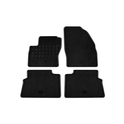 Tappetini Gomma Specifici 4 Pezzi Neri per Ford Kuga 2007-2012