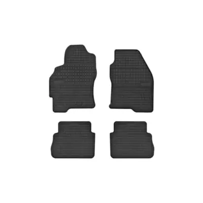 Tappetini Gomma Specifici 4 Pezzi Neri per Ford Mondeo 1992-2000